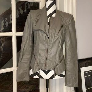 Blank NYC faux leather jacket